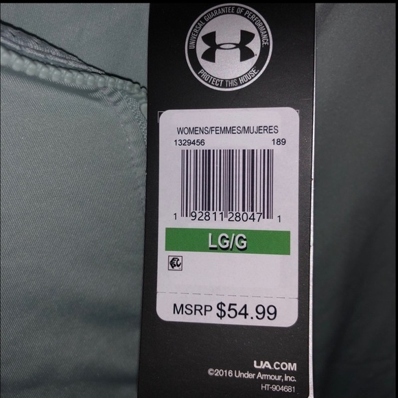 Under Armour Seafoam Green Lightweight Jacket - Picture 7 of 7
